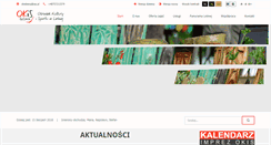 Desktop Screenshot of okislesna.pl